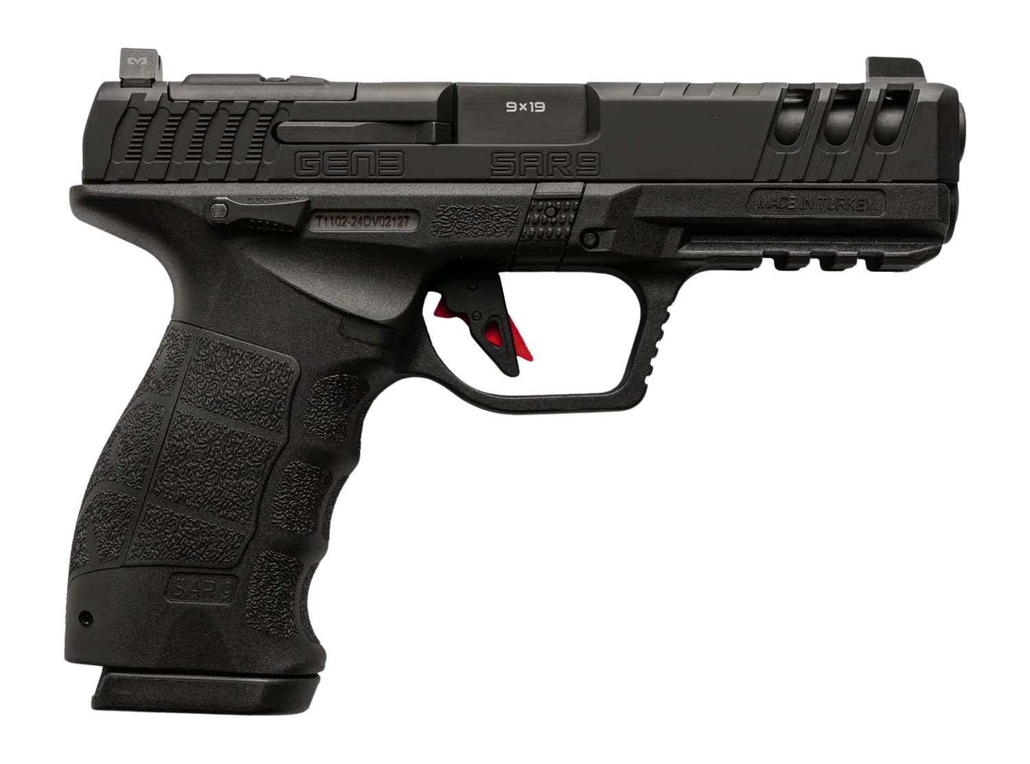 SAR USA SAR9G3BL10      SAR9 9MM 10+10         BLK