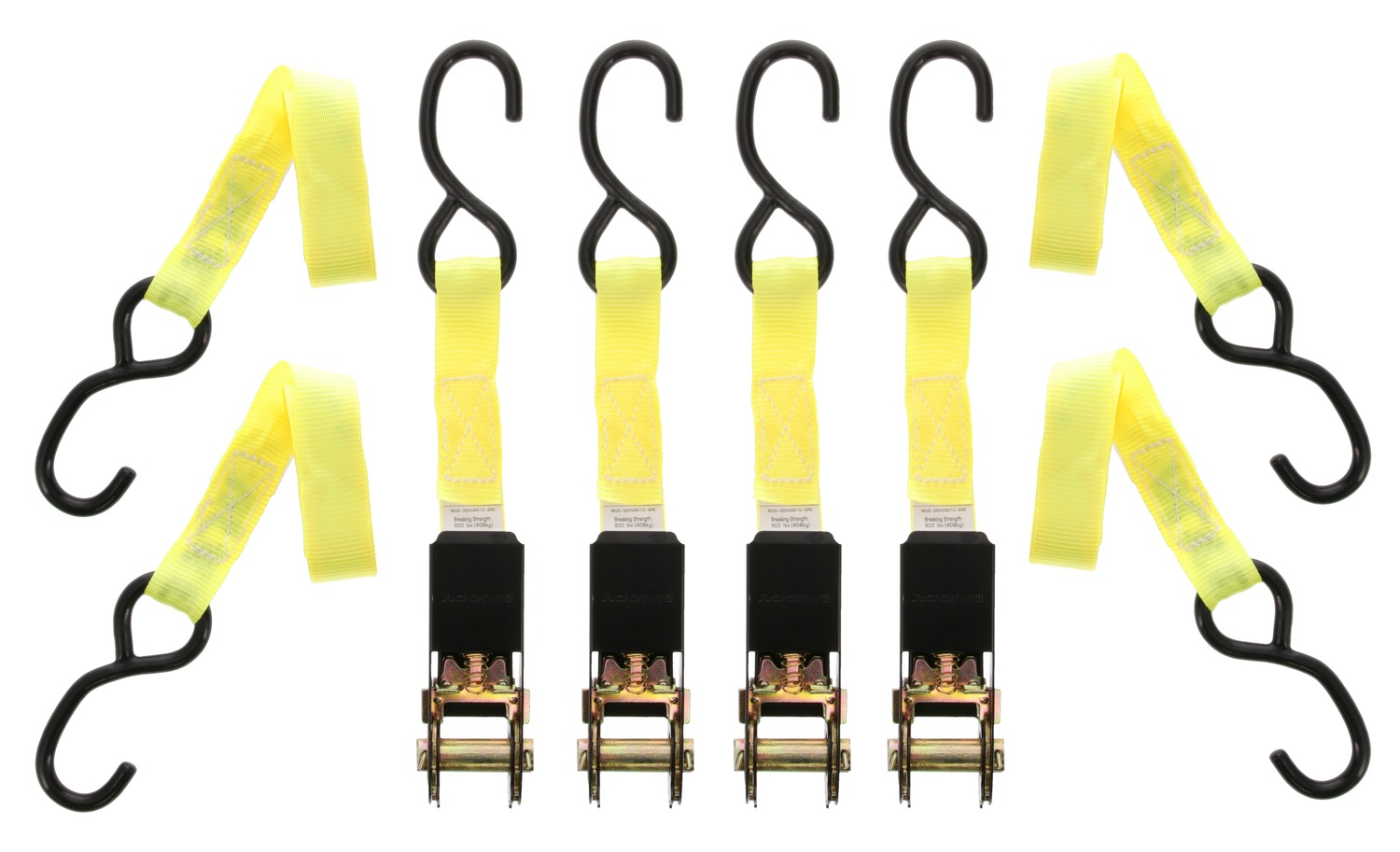 MUDDY MUD-SDHVRS10-4PK  1X10'STD DUTY RATCHET