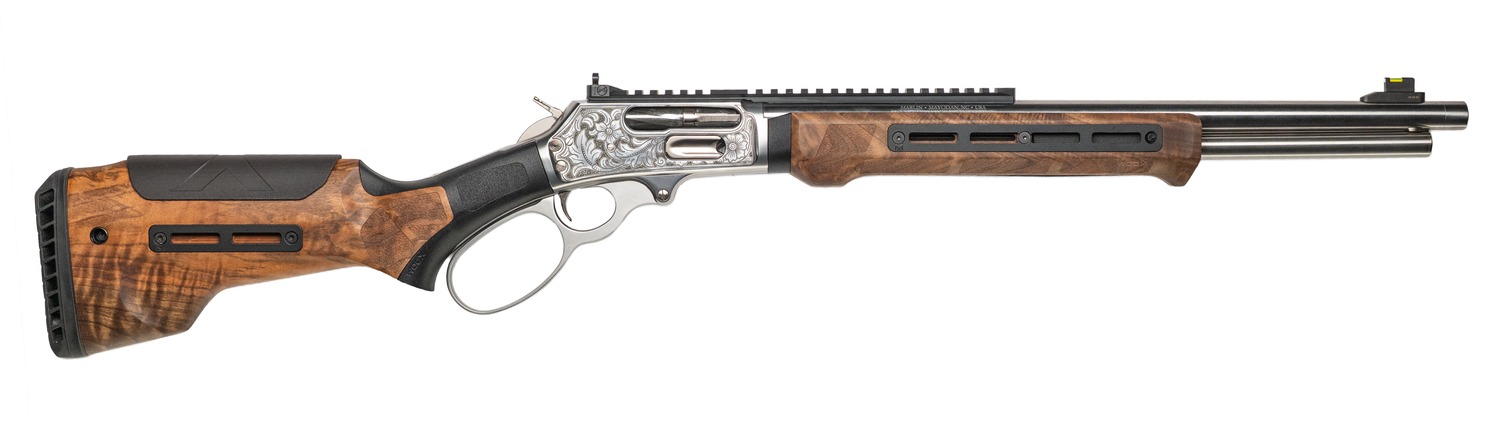 Cnc Firearms CNCDEFEND4570 Marlin 1895 SBL Defender 45-70 Gov 6+1 19.10" Threaded Barrel, Stainless Steel Receiver w/Picatinny Rail