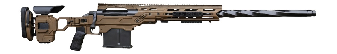 Horizon Firearms HRF-BUL-408C-30R Vena-Bull  408 Cheytac 30" Black Chrome Fluted Threaded Barrel, Burnt Bronze Cerakote Receiver w/Picatinny Rail, Cadex Dual Strike Burnt Bronze Cerakote Chassis, Righ