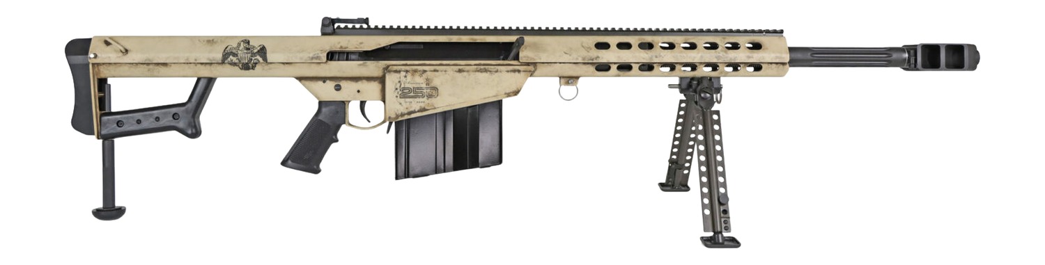 Barrett Firearms 20152 Model 82A1 50 BMG 20" "Join or Die" Cerakote Rifle