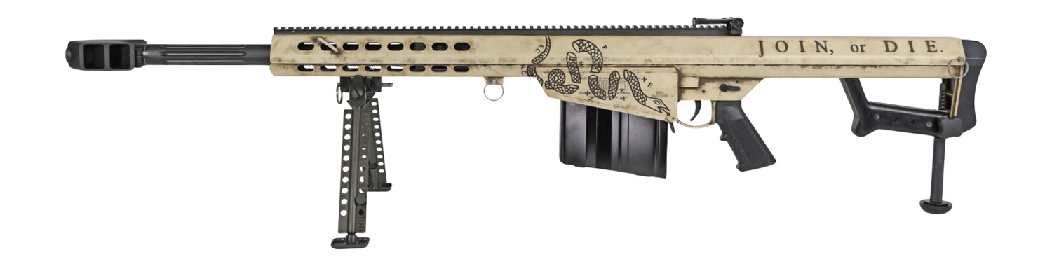 Barrett M82A1 America 250 50 BMG 20in — Superb Limited Edition Rifle 2 Barrett M82A1 America 250 50 BMG 20in — Superb Limited Edition Rifle - Image 2