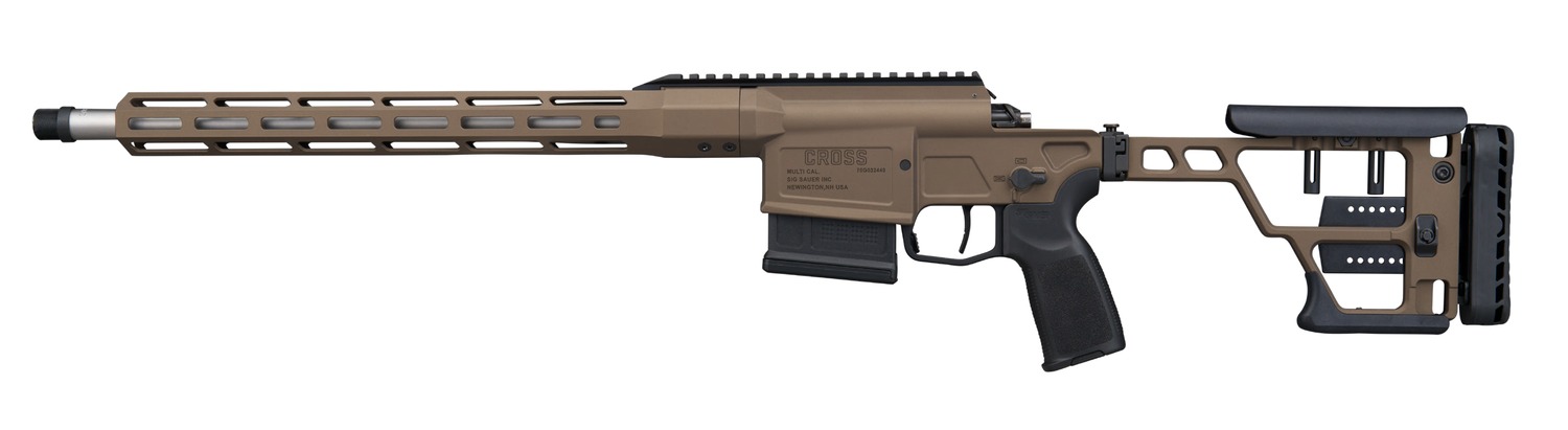 SIG SAUER CROSS-308-16B-BRZ Sig CROSS 308 Win 16" Brushed Stainless Steel Rifle