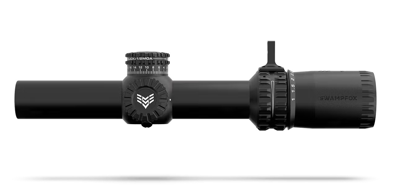 Swampfox Arrowhead LPVO ARH18241GL – Powerful 1-8x LPVO Riflescope 8 Swampfox Arrowhead LPVO ARH18241GL detail view