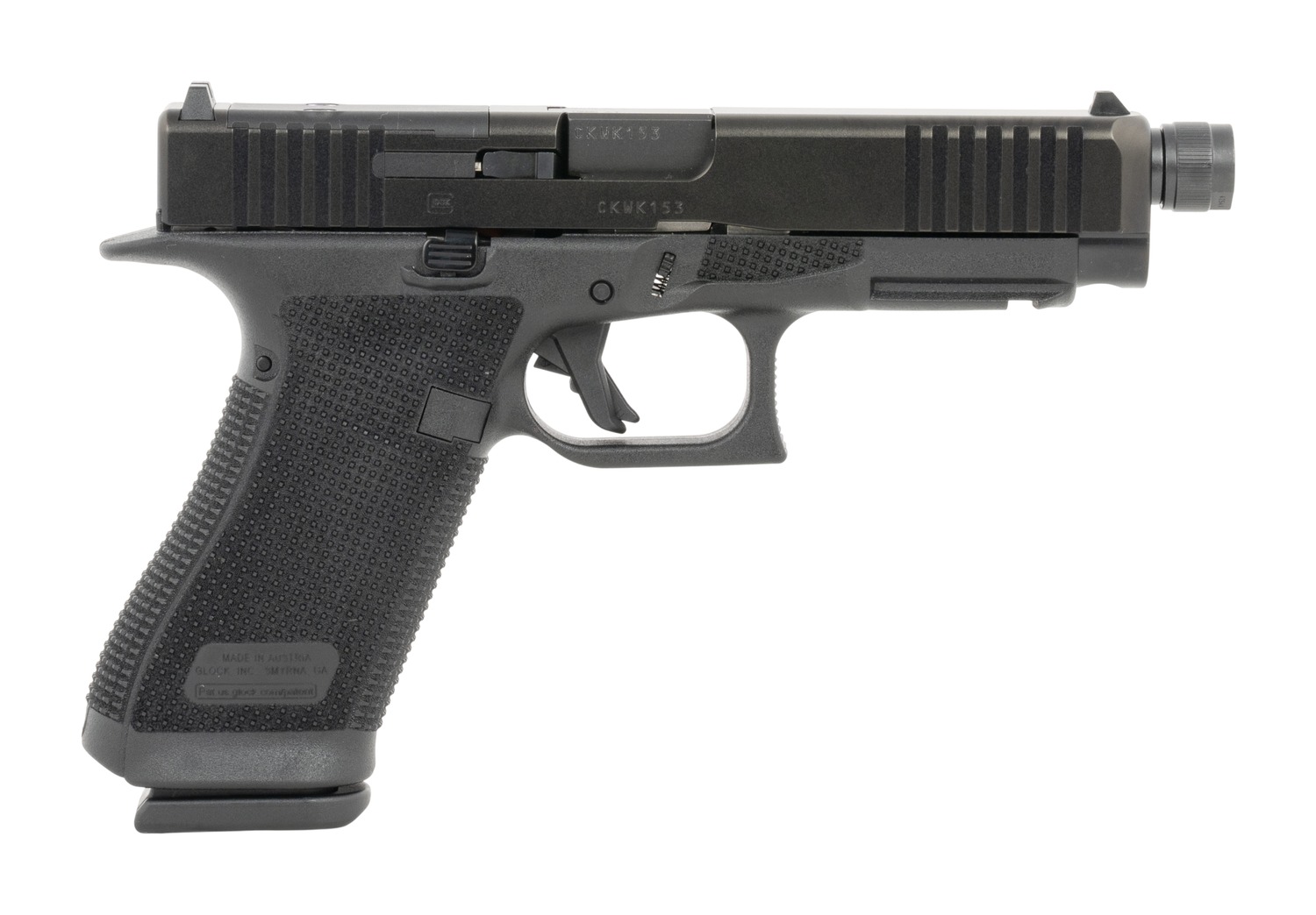 Glock G17 Gen6 9mm Luger 4.49 In Threaded Barrel 10+1 P61750201TB - Glock - 9mm Luger
