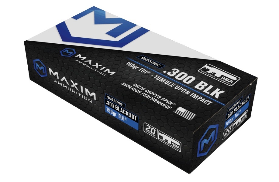 MAXIM MXM-49005 300BO 190GR TUI SBA 20/25