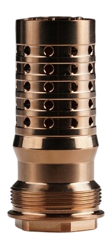 Q Rearend XL, Muzzle Brake, 338 Cal, 5/8X24 RE-CBLX-5-8-24