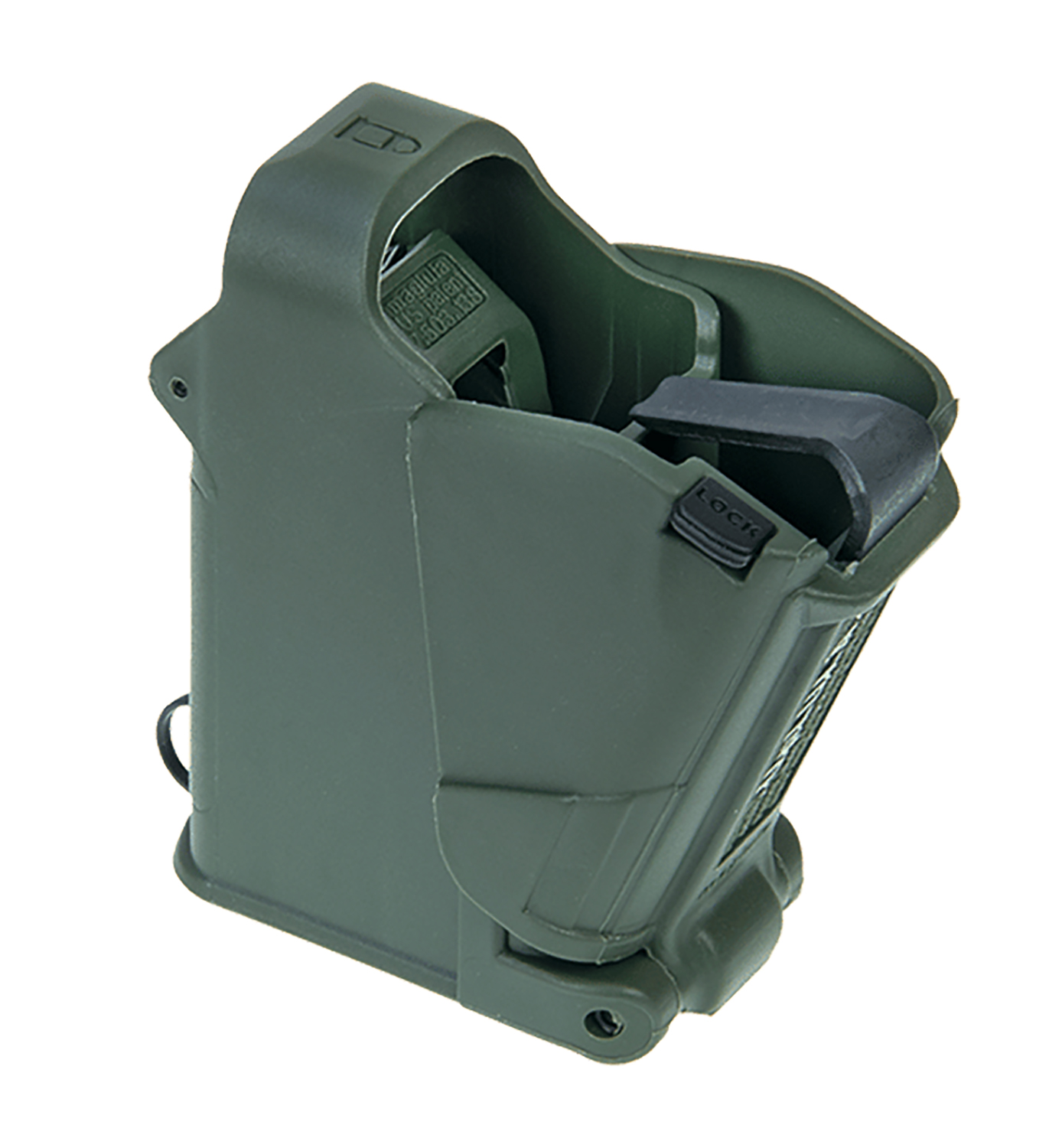 Maglula UP60DG UpLULA Loader & Unloader Double Stack Single Stack Dark Green Polymer 9mm Luger/45 ACP Pistols