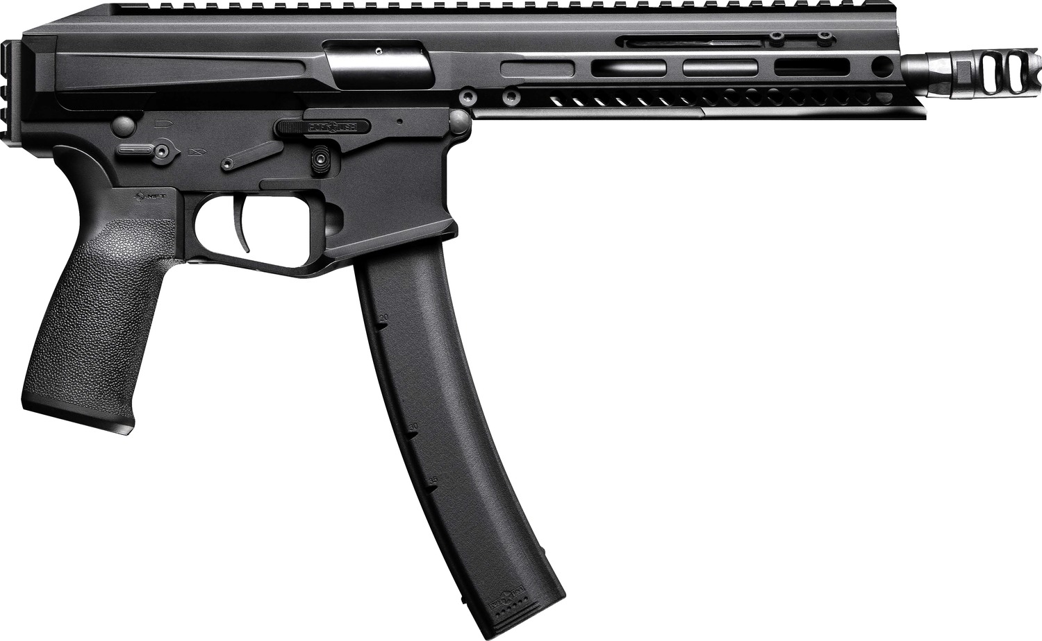 POF USA 02542 Phoenix 9mm 8.5" Black Anodized Semi-Auto Pistol