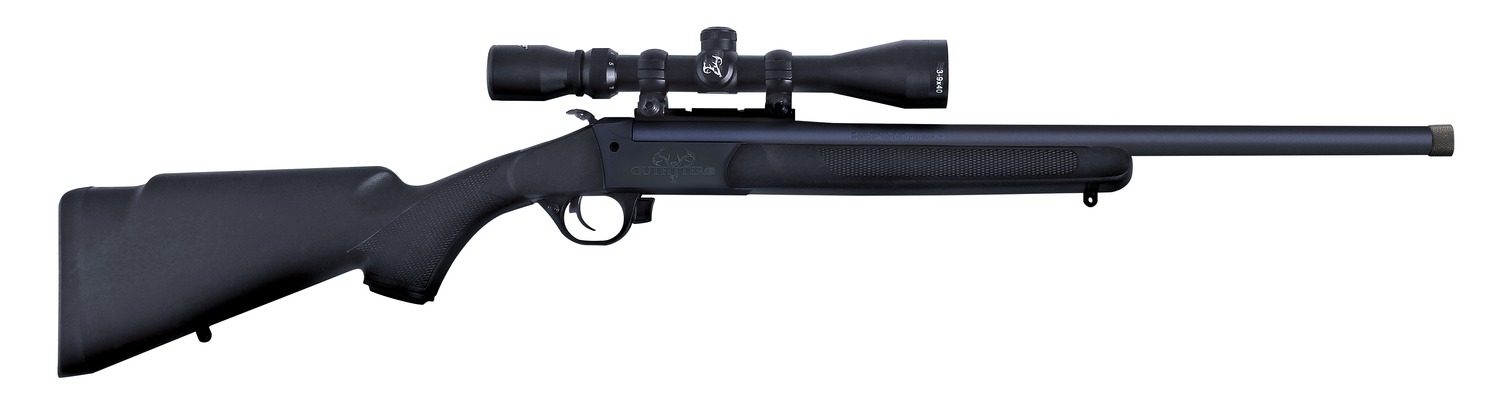 Traditions CR5-350030W Outfitter G3 w/Scope 35 Whelen 22" Drilled & Tapped Receiver Black Synthetic Stock 3-9x40mm Duplex