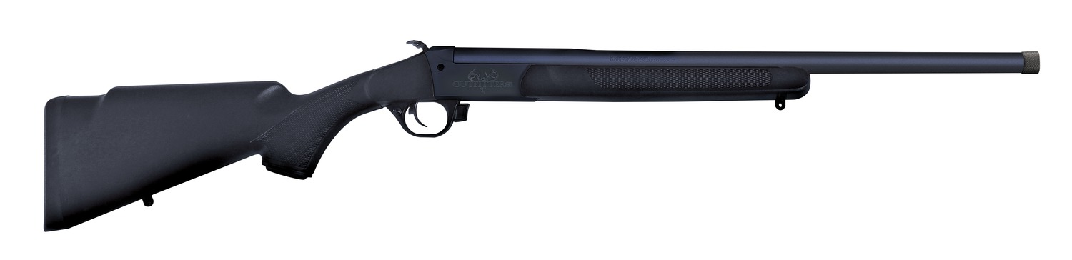 Traditions CR470030 Outfitter G3 45-70 Gov 22" Drilled & Tapped Receiver Black Synthetic Stock