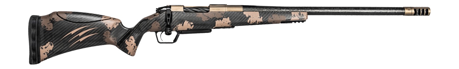 Fierce Firearms ROGSCMX22CM16BRS Carbon Mini Rogue XP 22 Creedmoor 3+1 16.50" Carbon Fiber Match Grade Barrel, Smoked Bronze Cerakote Steel Drilled & Tapped Receiver, Sonora Ambush Camo Adj Comb & BiP