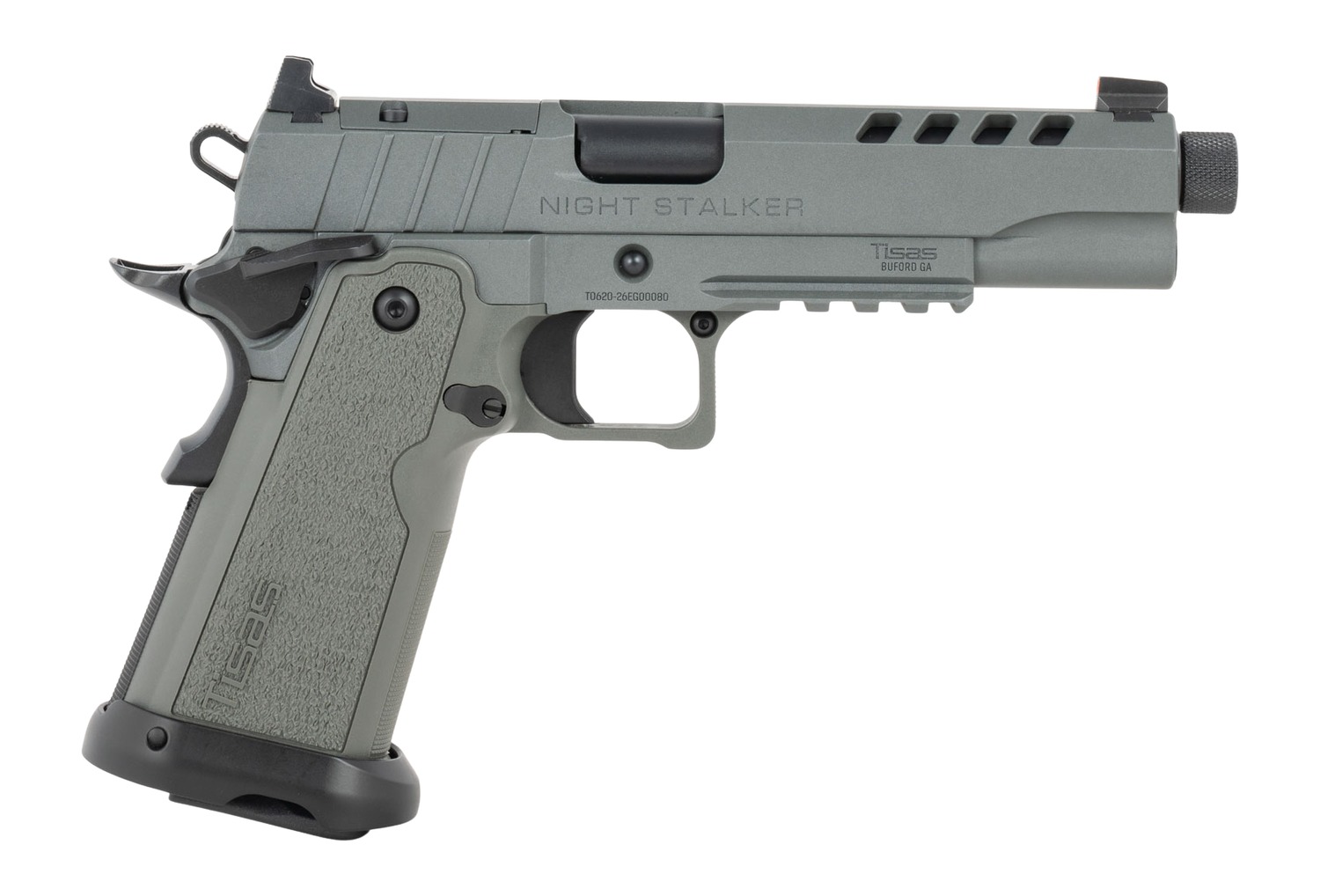 TISAS 1911 B9R NIGHT STALKER 9MM 5 BBL 2-17RD GREY