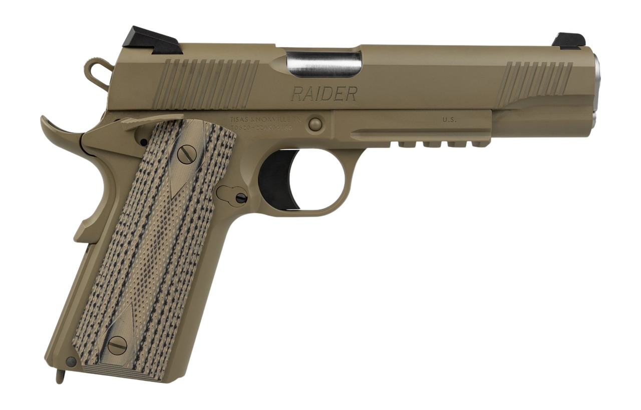 TISAS 1911 B9RDHG 9MM 5 RD FDE
