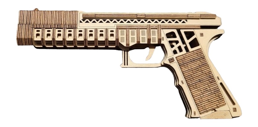 CAMP CBG-PZ-7GLK  WOOD PUZZLE  GLOCK 3D