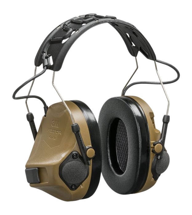 3M/Peltor ComTac VIII, Hearing Defender, Electronic Earmuff, Matte Finish, Coyote Brown MT14H418A-09 CY