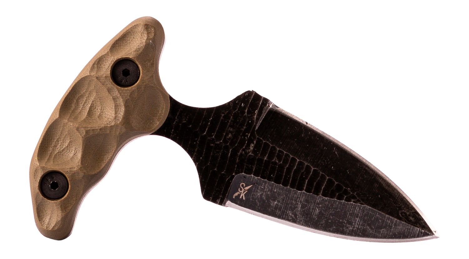 Stroup Knives SD1 Fixed Blade Knife 2.5" Dagger Blade 5.125" Overall