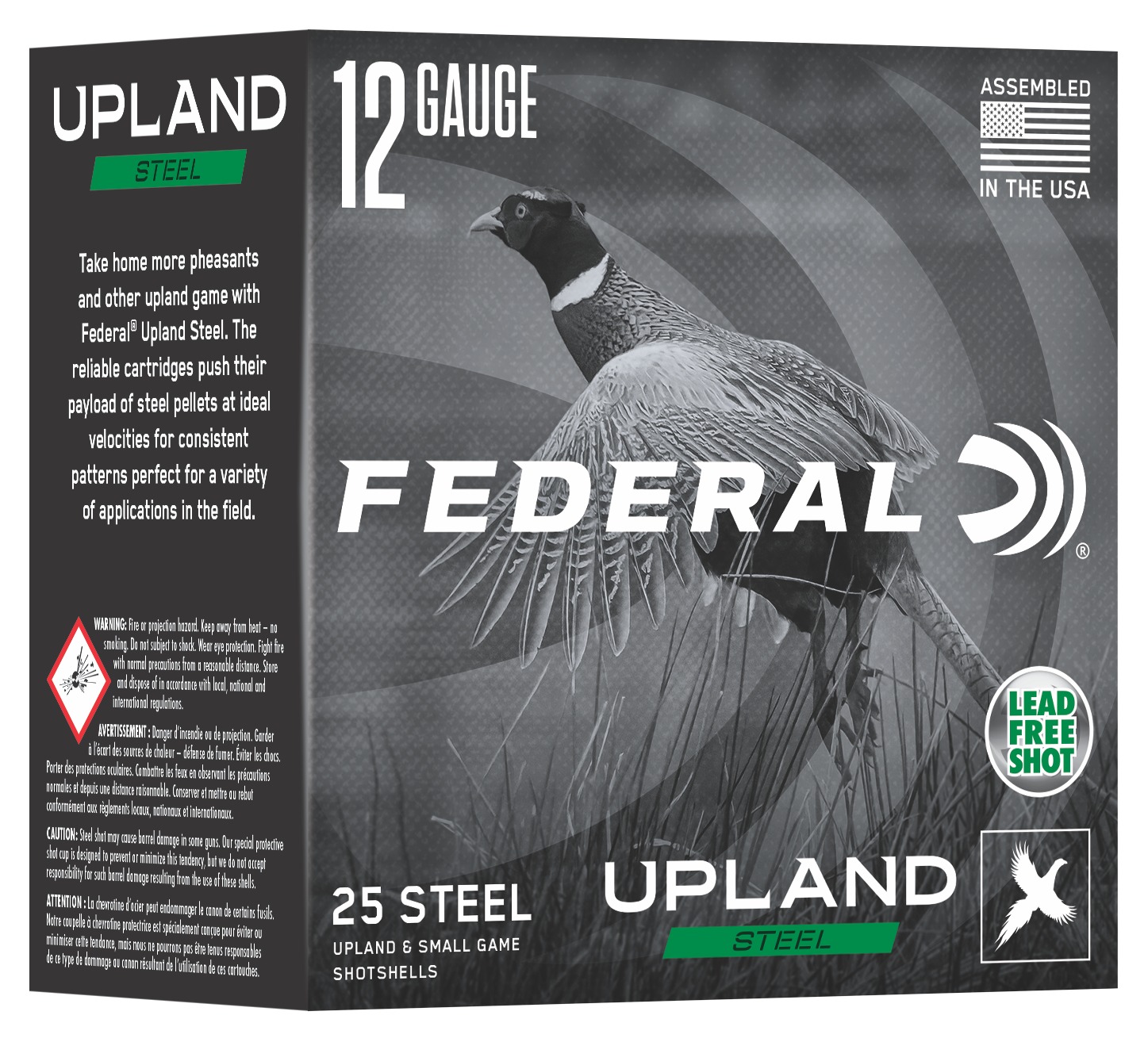 FED USH124 12G 2-3/4" 1-1/8 25/10
