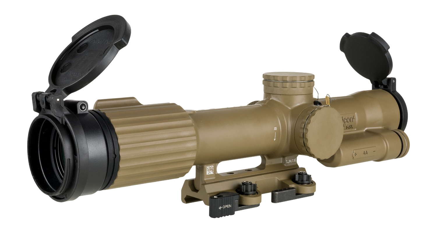 TRJ 2400025 VCOG 1-8X28 RED MRAD CIRCLE FDE - Trijicon