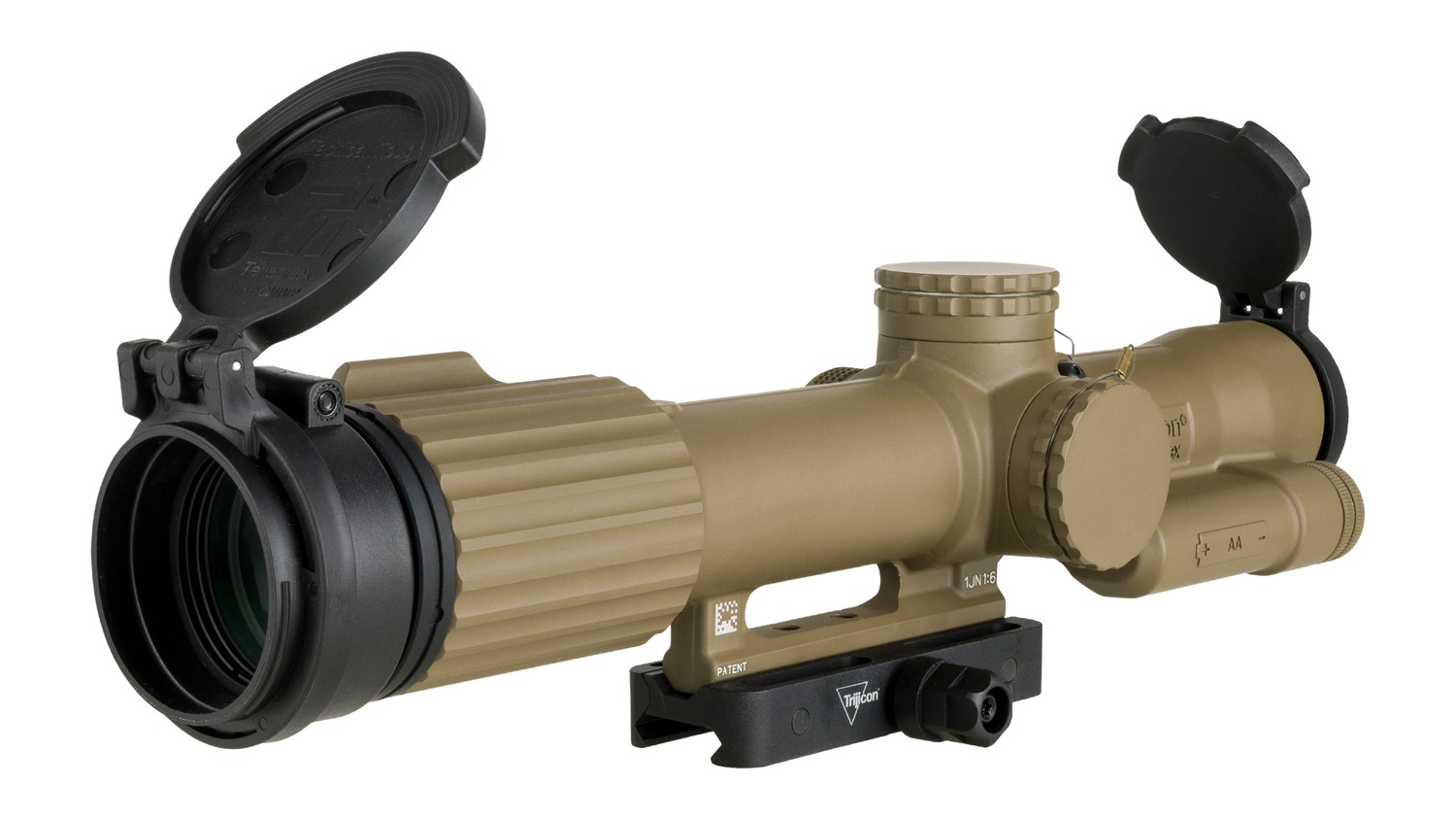 TRJ 2400021 VCOG 1-8X28 RED MRAD CROSSHAIR FDE