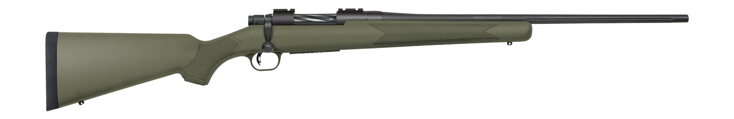 Mossberg 28079 Patriot  6.5 Creedmoor 5+1 Matte Blued Fluted Barrel, OD Green Synthetic Stock