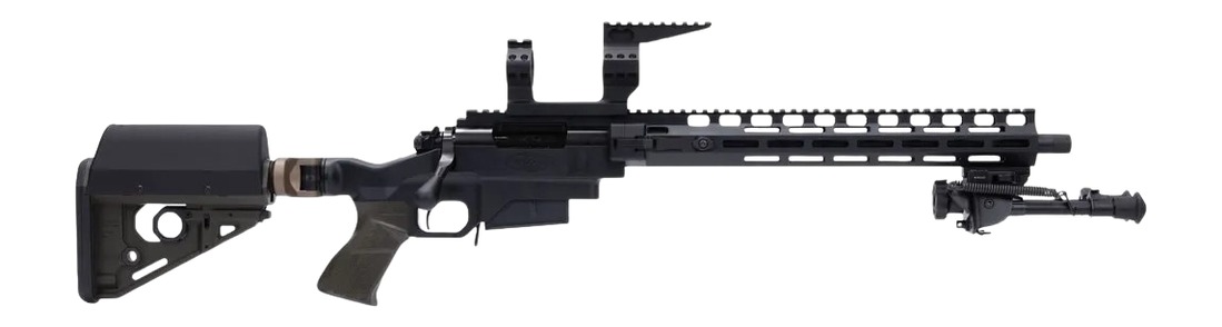 Larue Tactical LT-BC-SIETE-65CM Siete Tactical Briefcase 6.5 Creedmoor 5+1 17" Black Match Grade Threaded Barrel, Black Aluminum Receiver w/Picatinny Rail, M-LOK Handguard, LaRue RAT Black Polymer Sto