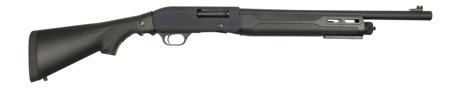 Tokarev USA 21000431 TSA  12 Gauge Semi-Auto 3" 4+1 18.50" Black Heat Shield Barrel, Black Aluminum Drilled & Tapped Receiver, Fixed Black Synthetic Stock