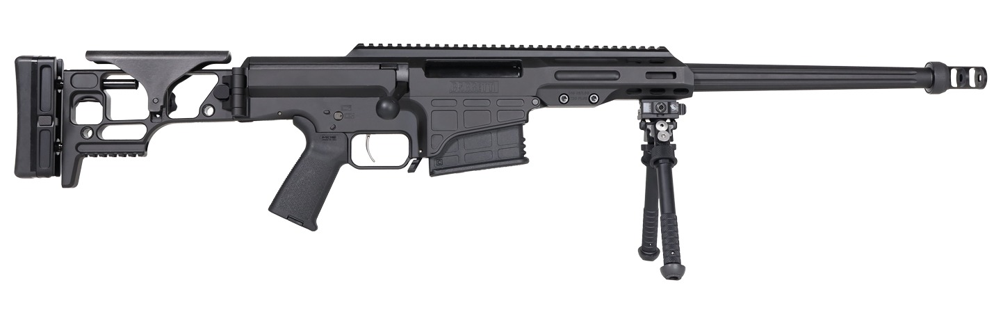 Barrett 19972 MRAD Covert 6.5 Creedmoor 10+1 17" Black Match Grade Fluted Barrel, Black Cerakote Aluminum Receiver w/Picatinny Rail, M-LOK Handguard, Side Folding w/Adj Comb Black Polymer Stock, Black