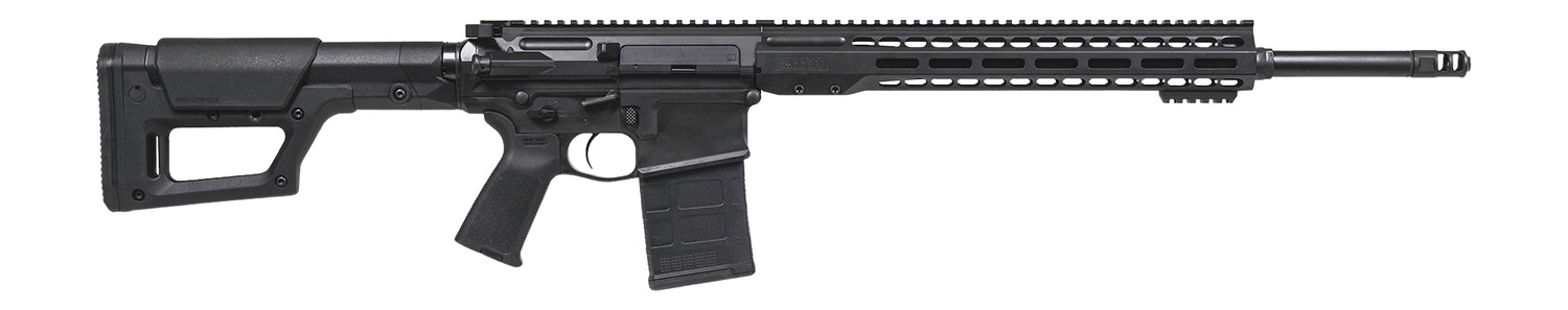 Barrett 18837 REC10 LR 6.5 Creedmoor 20+1 20" Black Match Grade Threaded Barrel, Black Cerakote Aluminum Receiver w/Picatinny Rail, M-LOK Handguard, Magpul MOE Black Polymer Stock & Grip, Ambidextrous