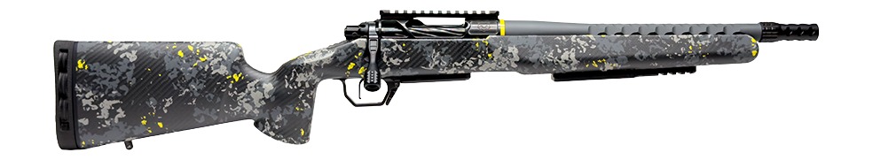 Horizon Firearms HRF-VRF-6ARC-13R Venatic Riff SBR 6mm ARC 13" Porsche Grey Rattler Threaded Barrel, Black DLC Receiver w/Picatinny Rail, Arca Rail Forend, Carbon Flash Iota EKO Carbon Fiber Stock