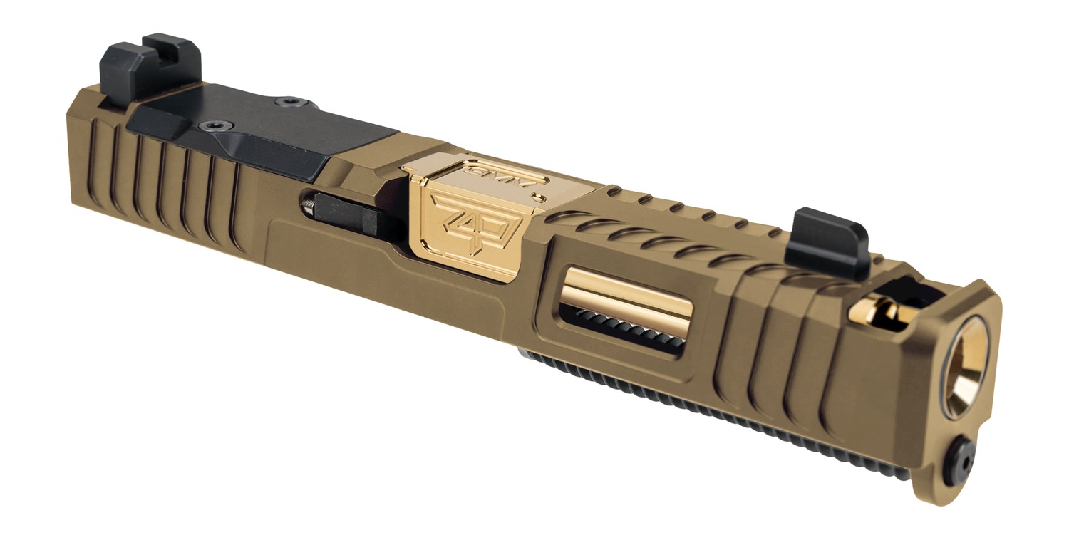 ZAFFIRI CU-G19G3-IBS-RMR-FDE-CP-GLD-BLNK SLIDE G19 - ZAFFIRI