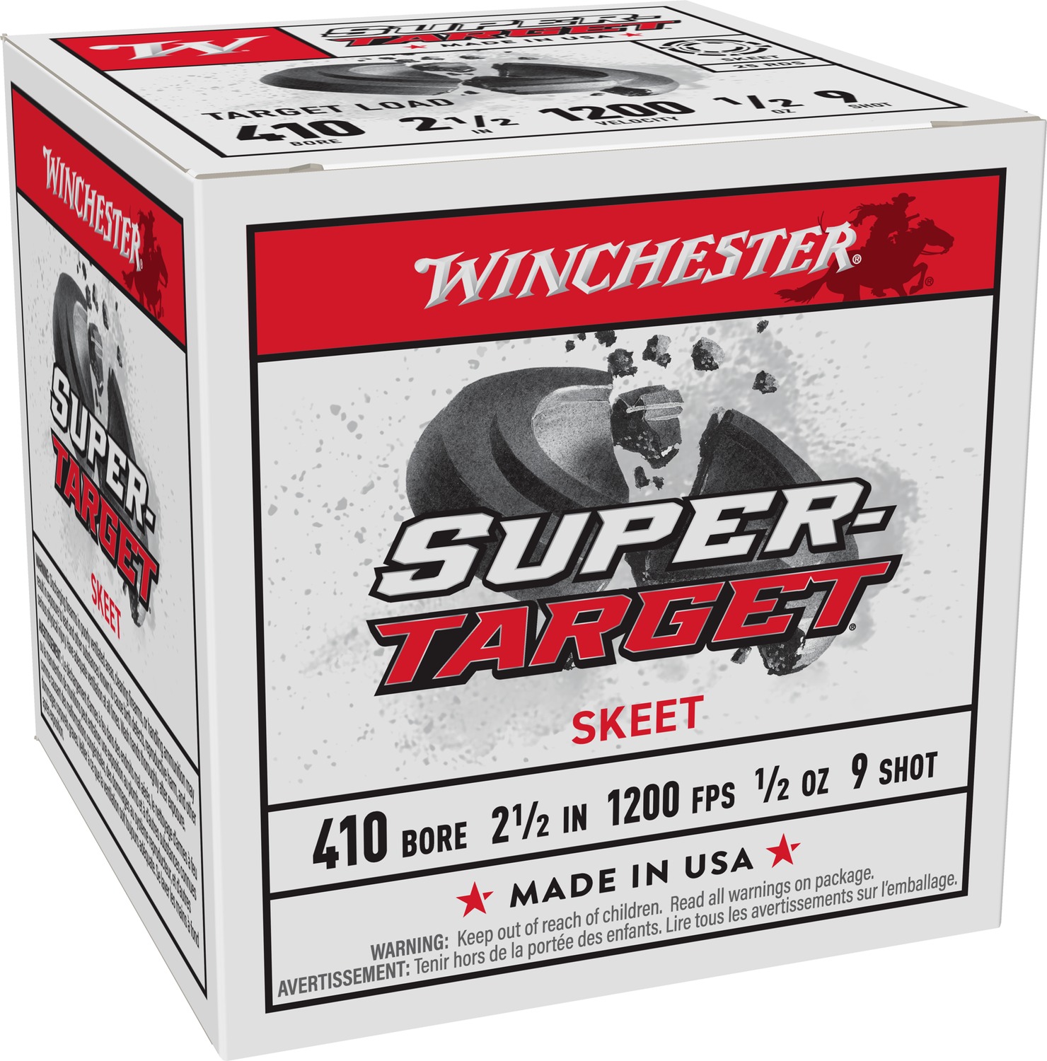 WIN TRGT419 410BORE 2-1/2" 1/2OZ 9