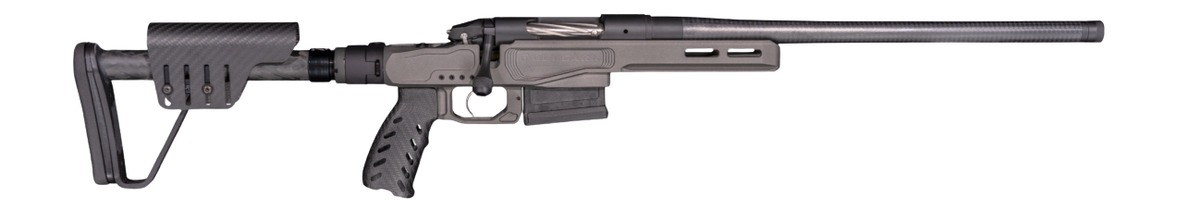 Bergara Rifles BPR36-25CM Premier MgMicro Lite 25 Creedmoor 5+1 18" Carbon Fiber CURE Threaded Barrel, Titanium Cerakote Arca Rail Forend, Adj Carbon Fiber Cheekrest Folding Buttstock w/M-LOK, Carbon