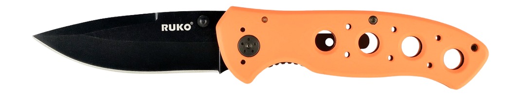 RUKO RUK0075BZ-CS 440A 3-1/4"BLAZE ORANGE FOLDING - RUKO