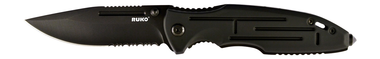 RUKO RUK0153 440A 3-1/2"BLK ANODIZED FOLDING - RUKO