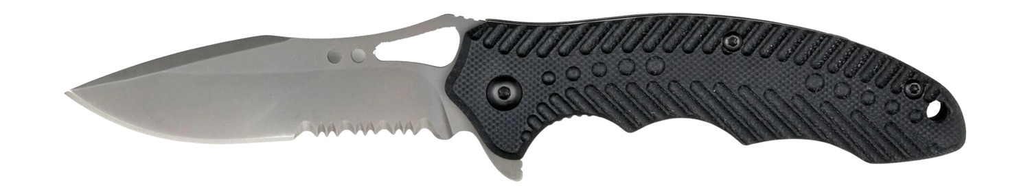 RUKO RUK0173S TIN 3-3/4"SERRATED FOLDING G10 - RUKO