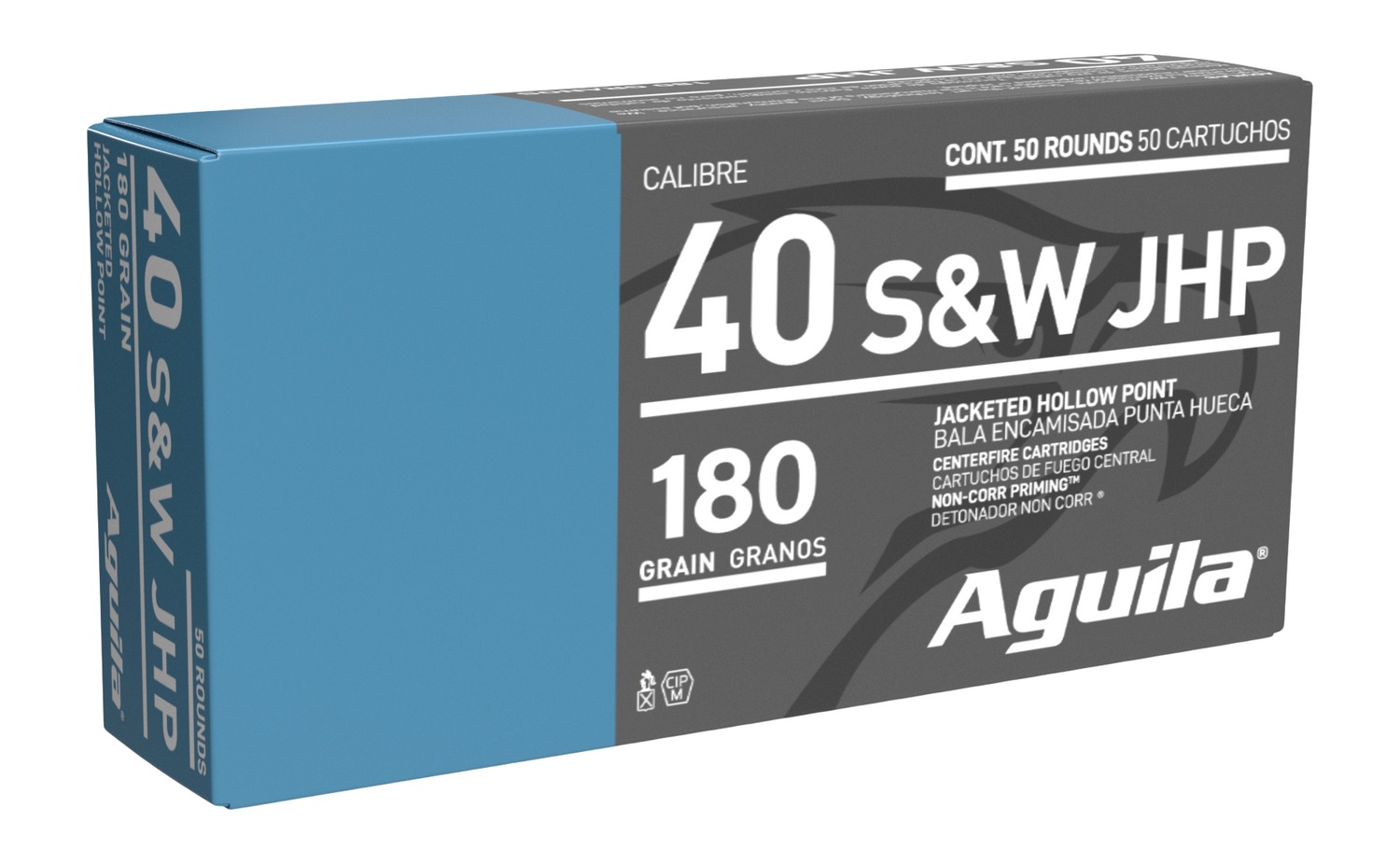 AGUILA 1E402118 40SW      180JHP             50/10
