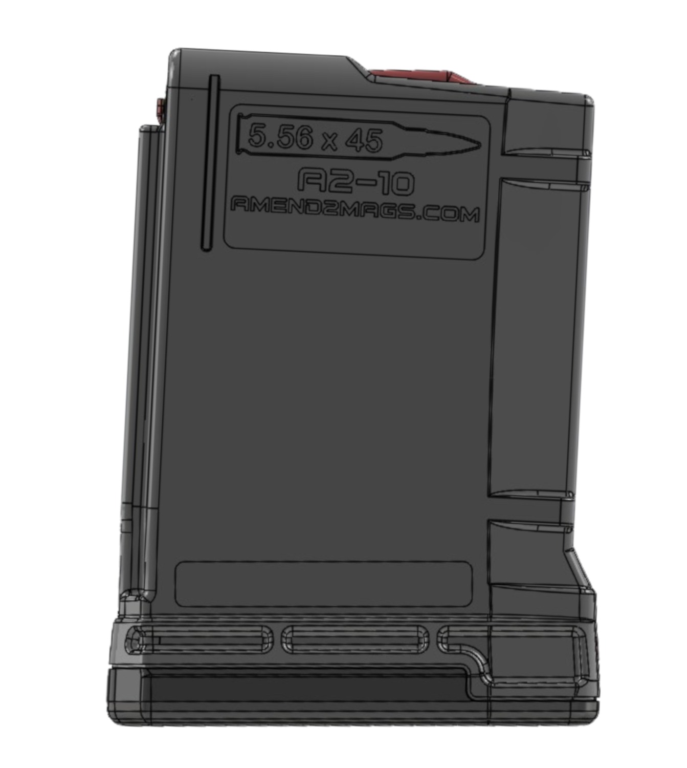 AMEND 556MODABLK10   MOD3 AR15 5.56 MAG 10R BLK