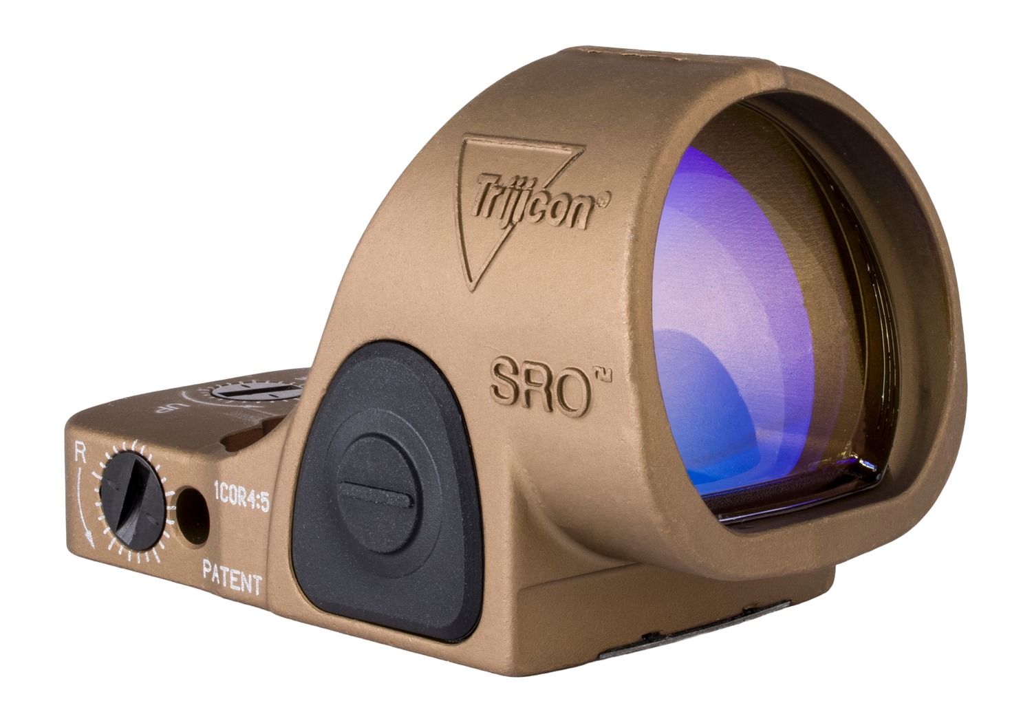 TRJ 2500035 SRO ADJ LED 2.5 MOA GRN DOT COY BRN