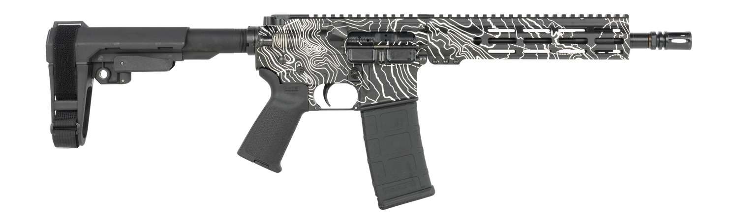 SHARK COAST SCC07312TOPO-P   TOPOGRAPHY AR PISTOL