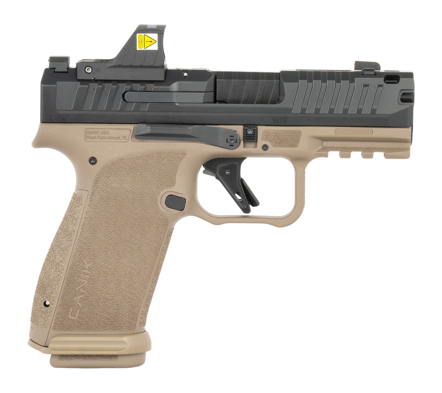 CIA HG8658BDV-N  CANIK PRIME MC9 9M 17R MO1 FDE/BK