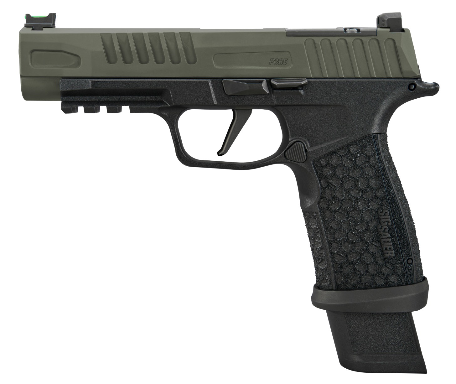 SIG 365XF9GFO           P365 9MM 4.3 OR 17/21R GRN
