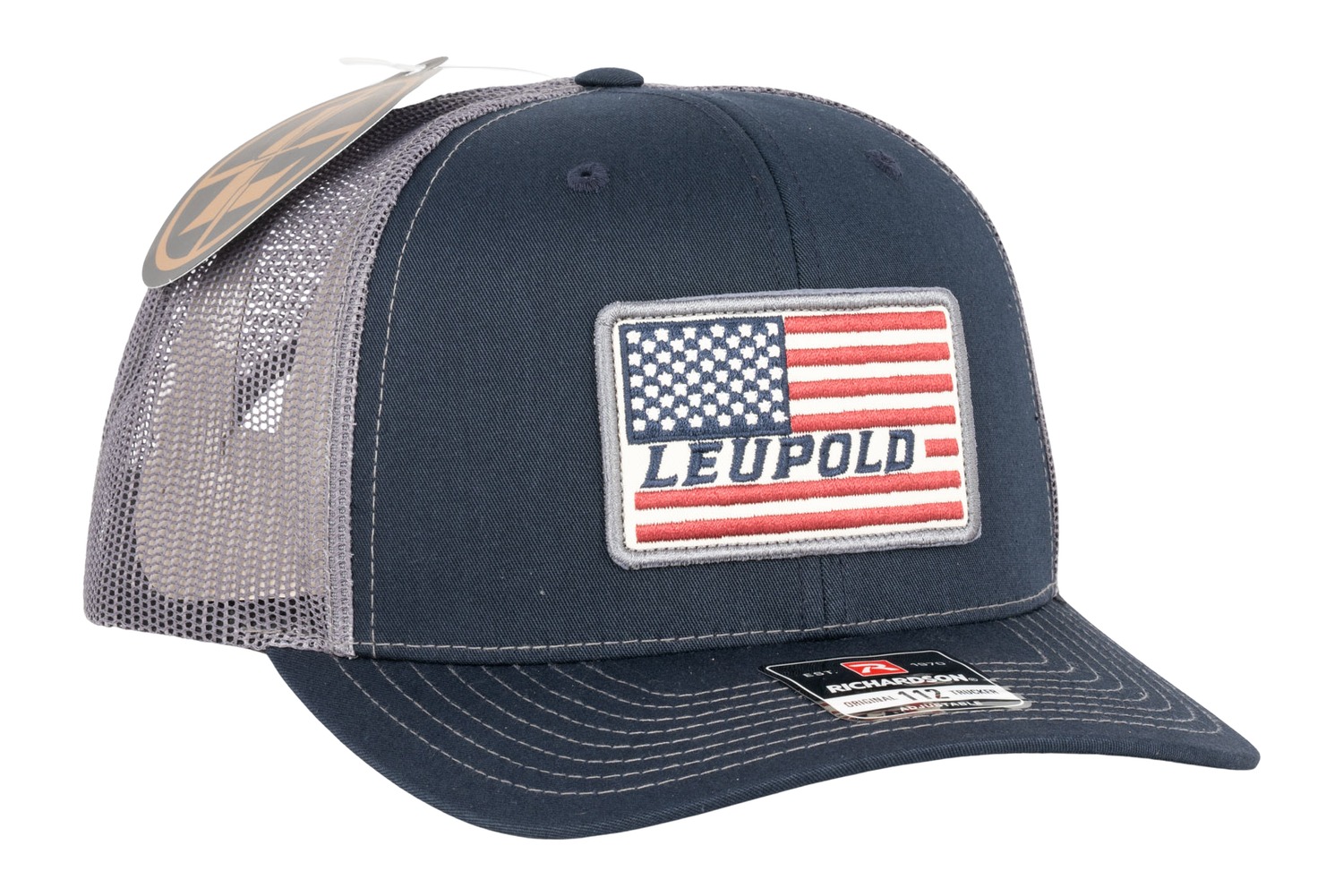 LEU 186790 HI  FLAG       NVY/GRY      TRUCKER