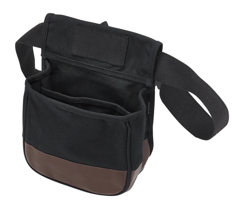 USP P23010  DIVIDED SHELL POUCH BLK/BRN
