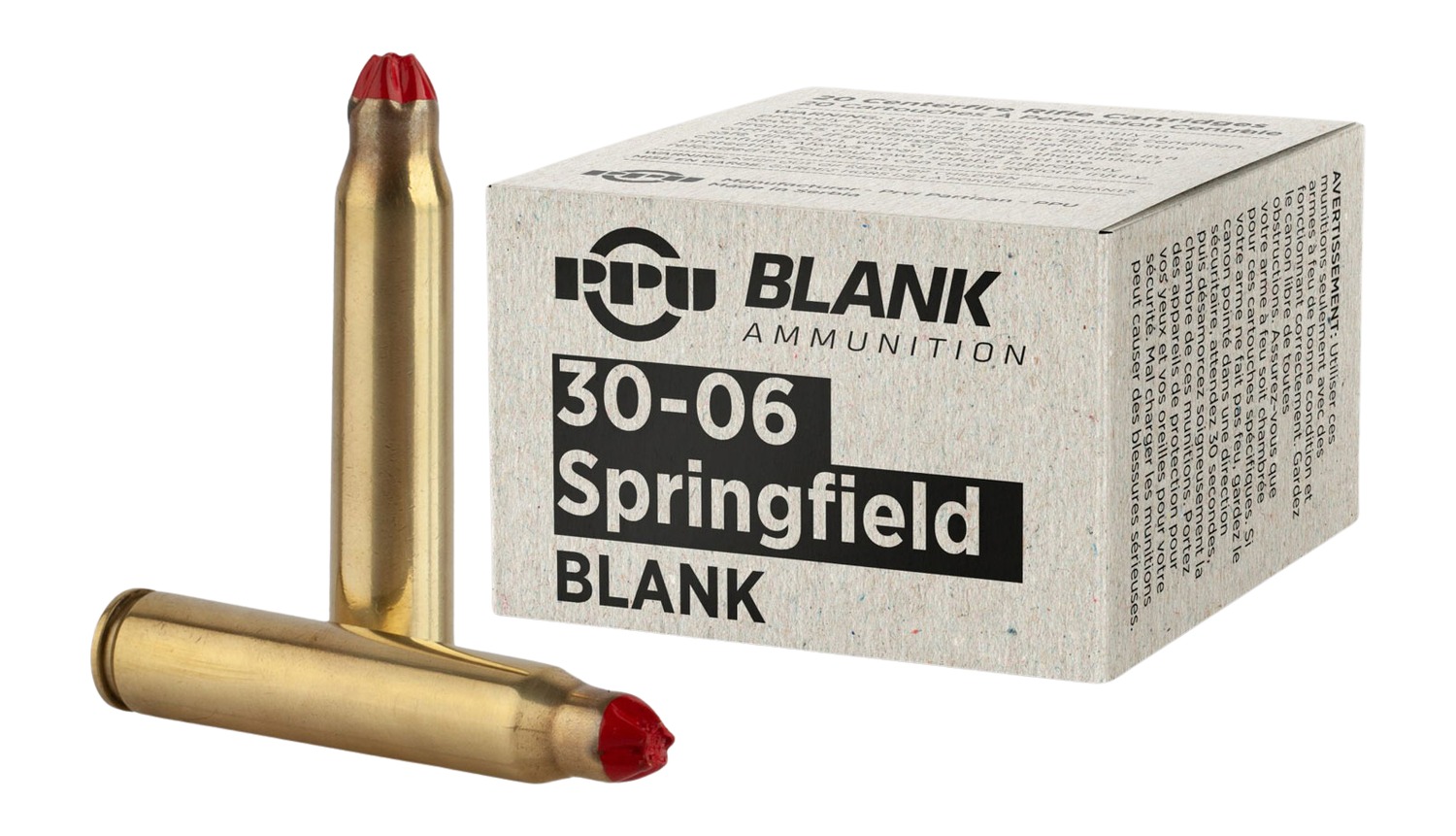 PPU PP3S        30-06 SPRINGFIELD BLANK    20/25