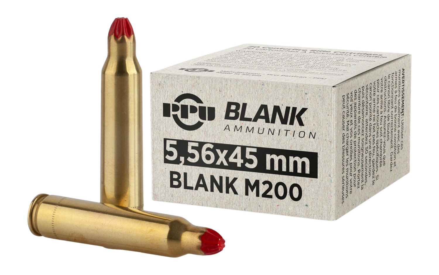 PPU PPB51       5.56 M200 BLANK            20/50