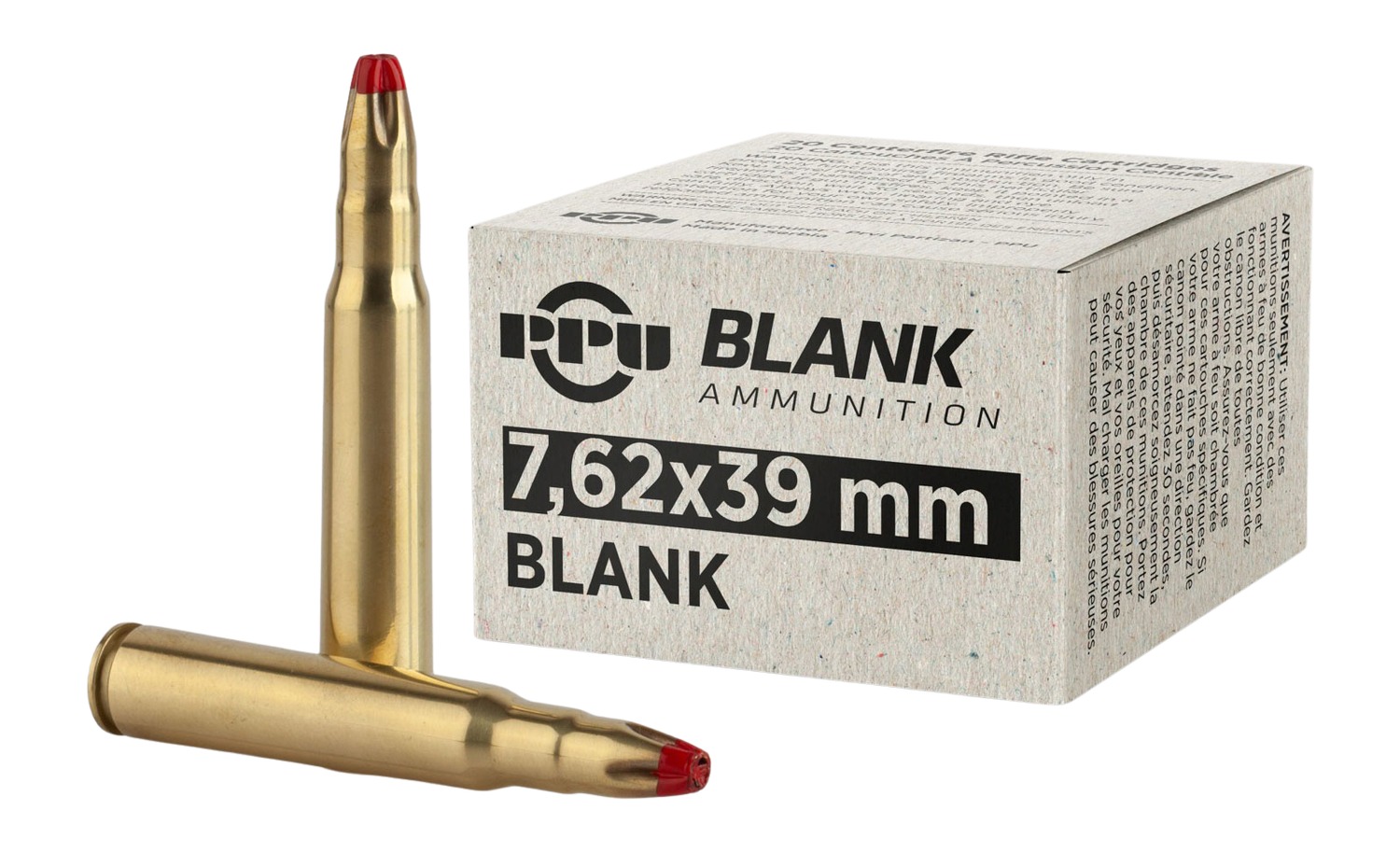 PPU PPB71       7.62X39 BLANK              20/50