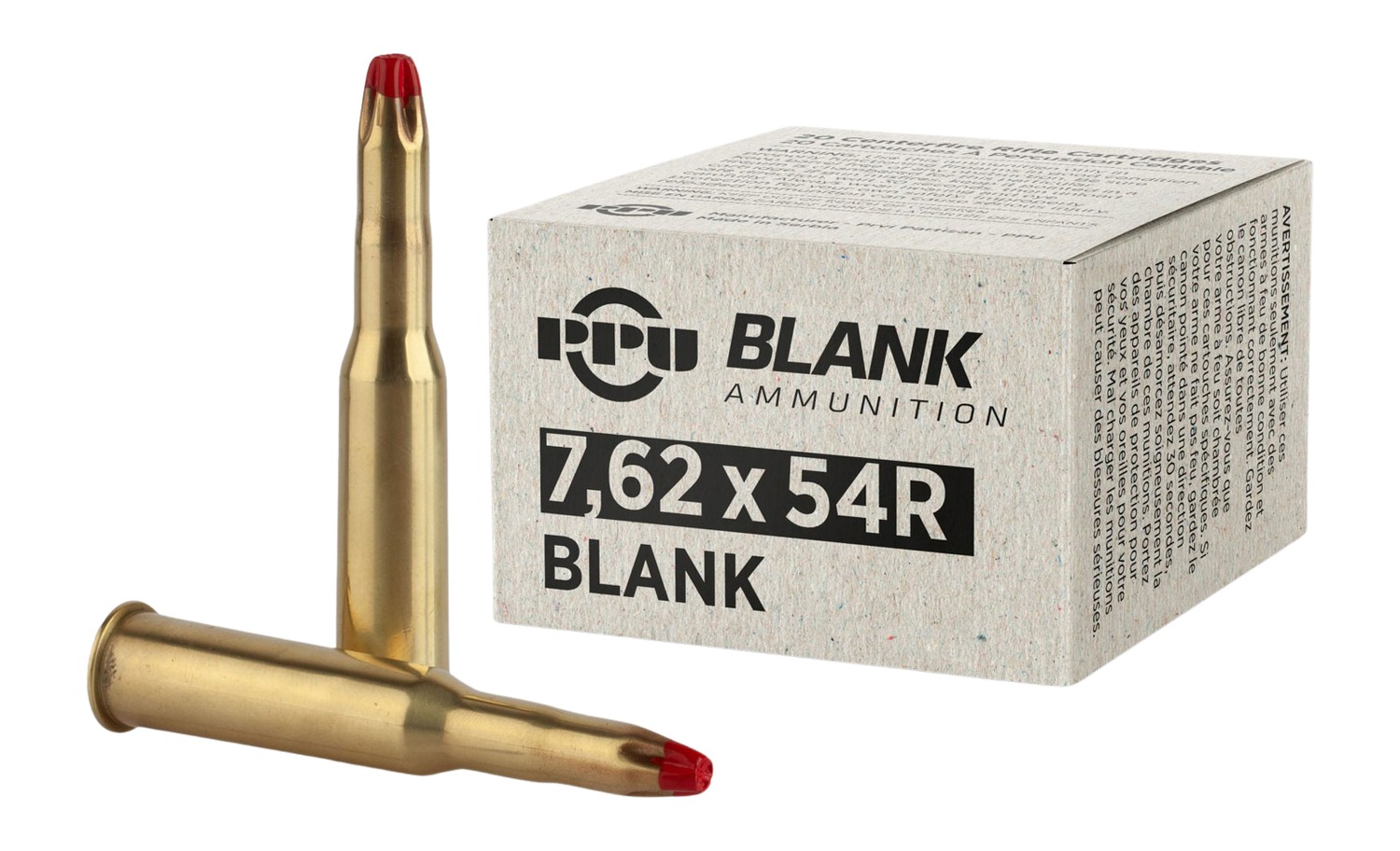 PPU PPB72       7.62X54R BLANK             20/25