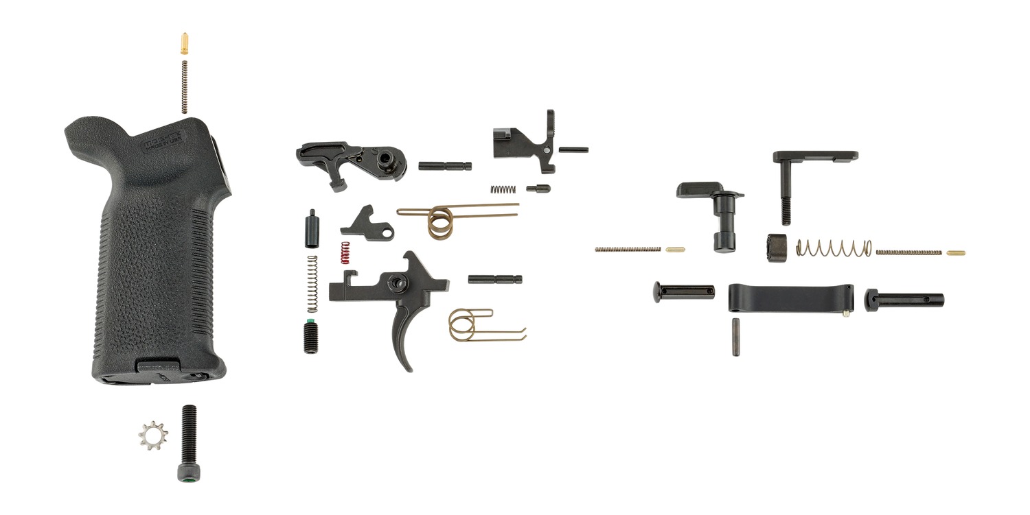 RUG 91000 AR LOWER PART KIT/RUGER 452 TRG/MOE GRIP