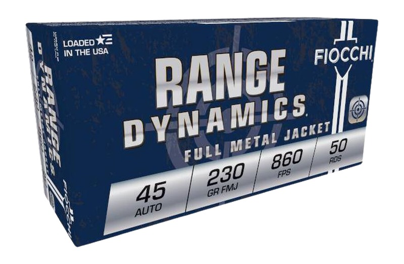 FIO FOA45A   45ACP RANGE DYNAMICS 230GR JMG  50/20